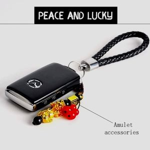 Obsidian Pixiu Pendant Hanging Ornament Car Key Pendant Keychain Pendants